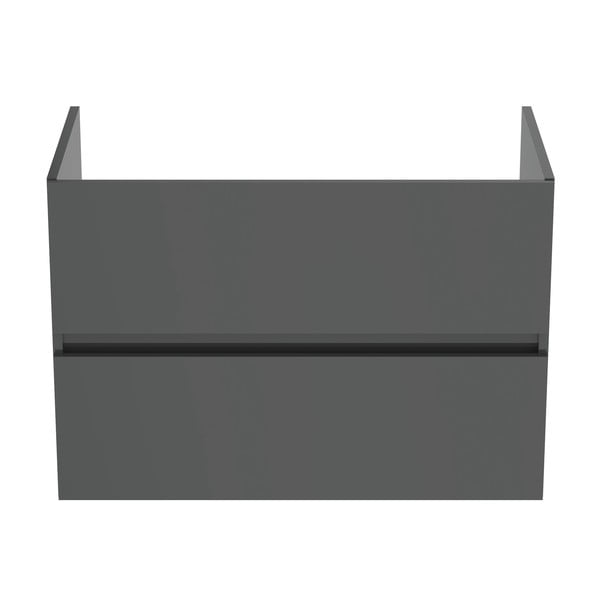 Siva stenska omarica za pod umivalnik 80x55 cm Eurovit+ – Ideal Standard