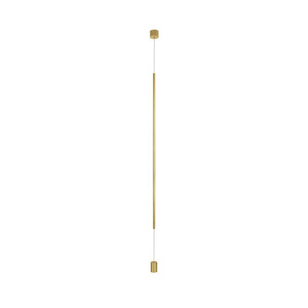 Medeninasta aluminijasta LED stoječa svetilka (višina 300 cm) Elettra – Nova Luce