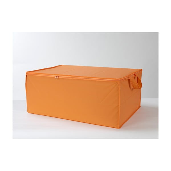 Tekstilna škatla Oranžna, 70x50 cm