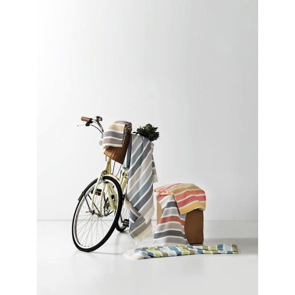 Modro-zelena poletna pletenina Euromant Ocean, 140 x 160 cm-image-2