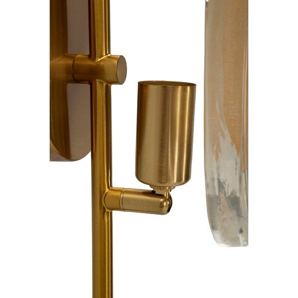 Steklena stenska svetilka v zlati barvi Softy – Mauro Ferretti-image-3