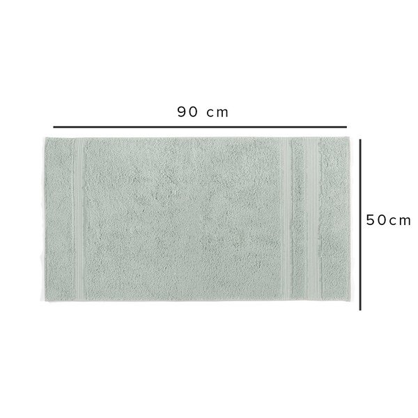 Mint zelena bombažna/bambusova brisača 50x90 cm London Hand – Foutastic-image-1