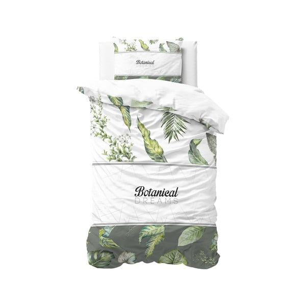 Bombažna posteljnina za eno posteljo Pure Cotton Botanical Dreams, 140 x 220 cm