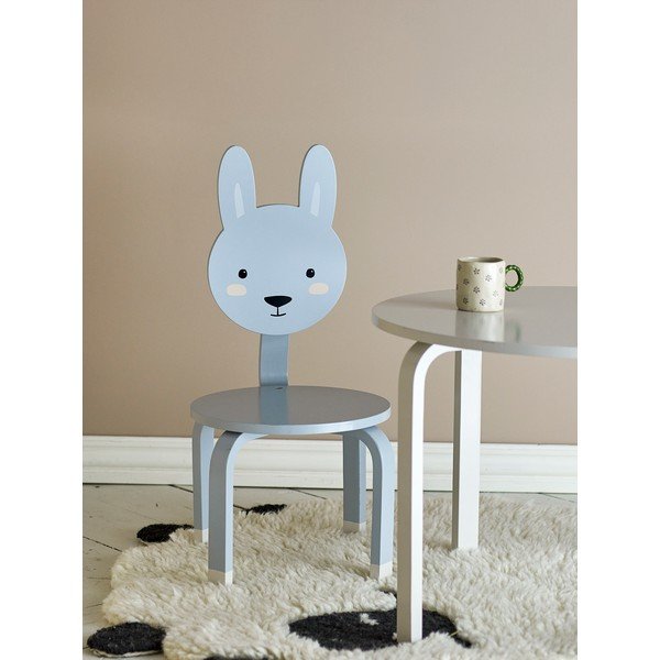 Siv otroški stol Marle – Bloomingville Mini-image-1