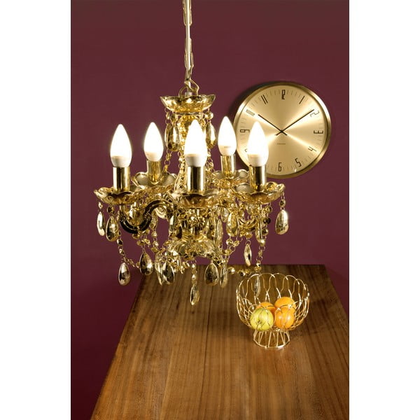 Skleda za sadje v zlati barvi PT LIVING Wired-image-1