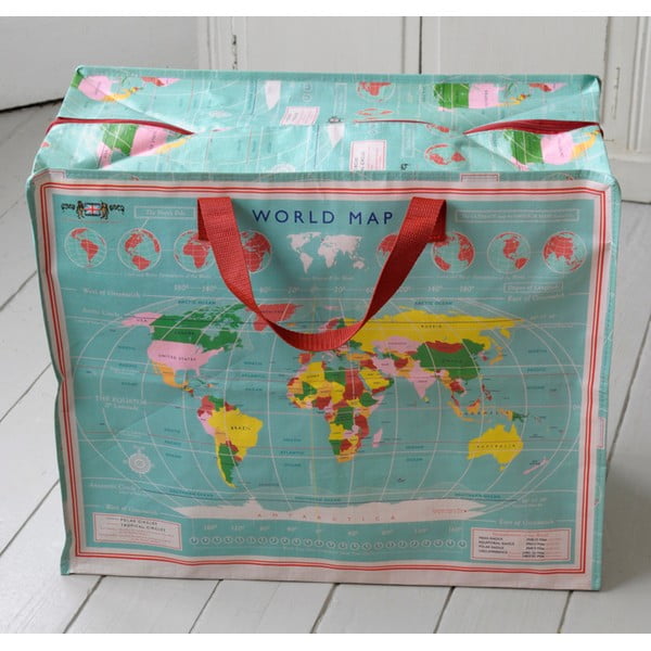 Velika torba Rex London World Map, 55 x 48 cm-image-1