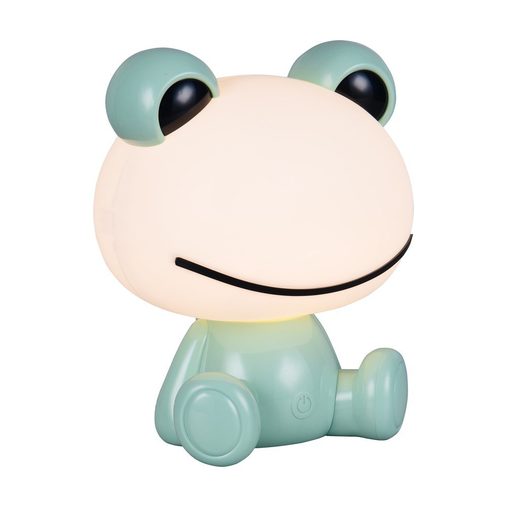Zelena LED otroška svetilka Hopper