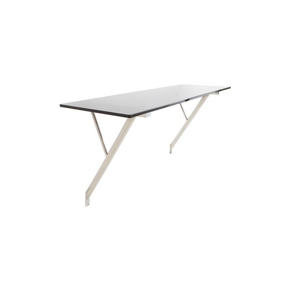 Stenska stenska pisalna miza s stekleno mizno ploščo 40x120 cm Kullaberg – Jotex