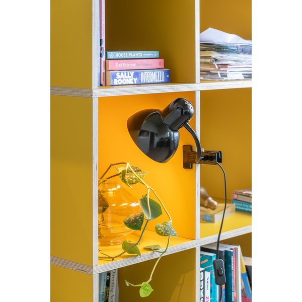 Črna kovinska namizna svetilka (višina 33,5 cm) New Retro – Leitmotiv-image-1