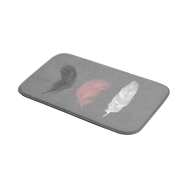 Siva kopalniška preproga 45x75 cm Penelope – douceur d'intérieur-image-2