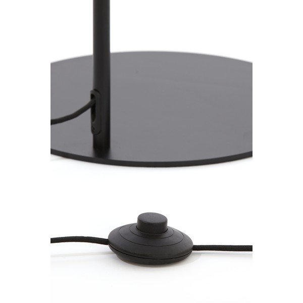 Črna stoječa svetilka (višina 160 cm) Solna – Light & Living-image-3