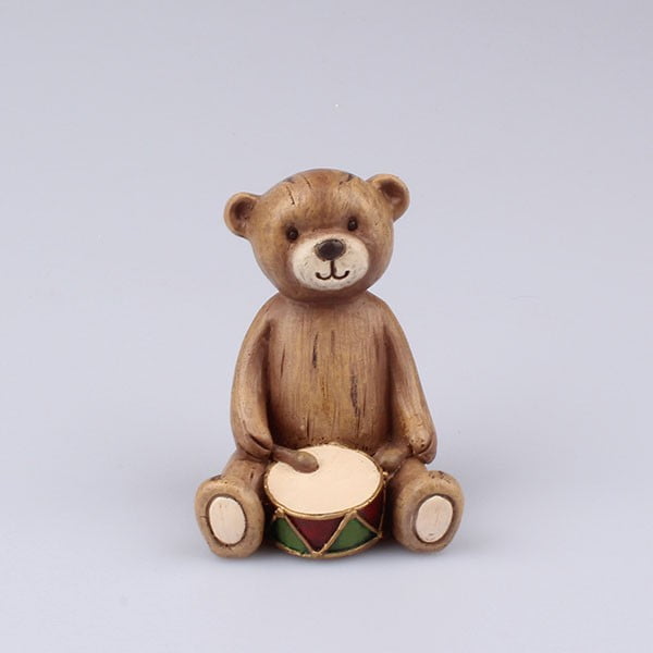 Dekorativna figurica medveda z bobnom Dakls