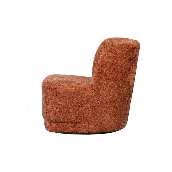 Oranžen žameten fotelj Atty – WOOOD-image-3