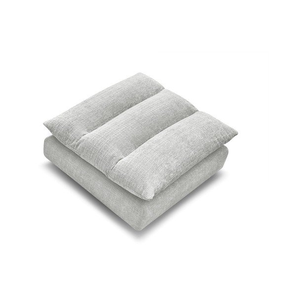 Svetlo siv tabure iz šenilje Neil – Bobochic Paris-image-2