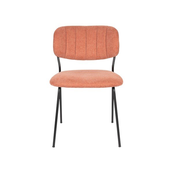 Rožnati jedilni stoli v kompletu 2 kos Jolien - White Label-image-2