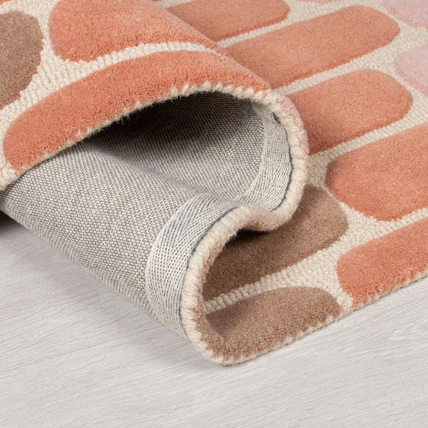 Oranžna volnena preproga Flair Rugs Fossil, 60 x 230 cm-image-1