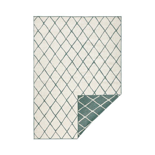 Zeleno-krem zunanja preproga NORTHRUGS Malaga, 200 x 290 cm-image-3