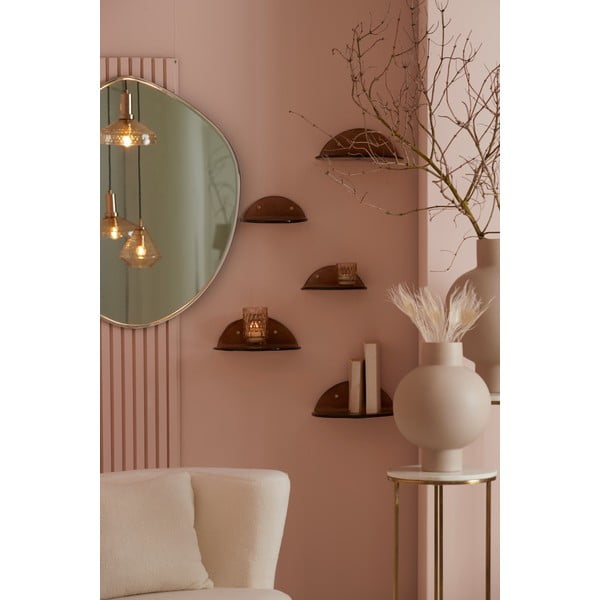 Rjava steklena polica Joshua - Light & Living-image-1