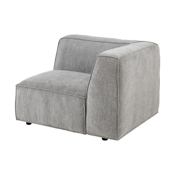 Svetlo siv končni modul Bonami Selection Fairfield, desni kot-image-3