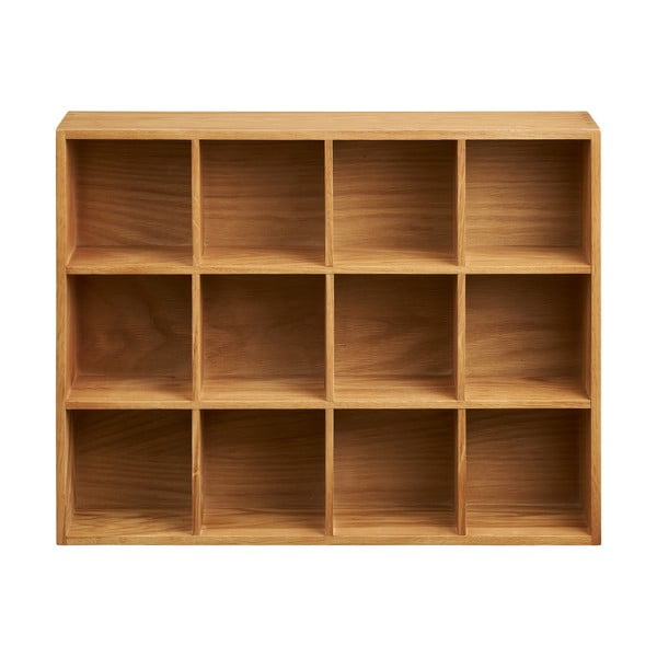 Večnivojska polica v hrastovem dekorju v naravni barvi 11 cm Soria – House Nordic