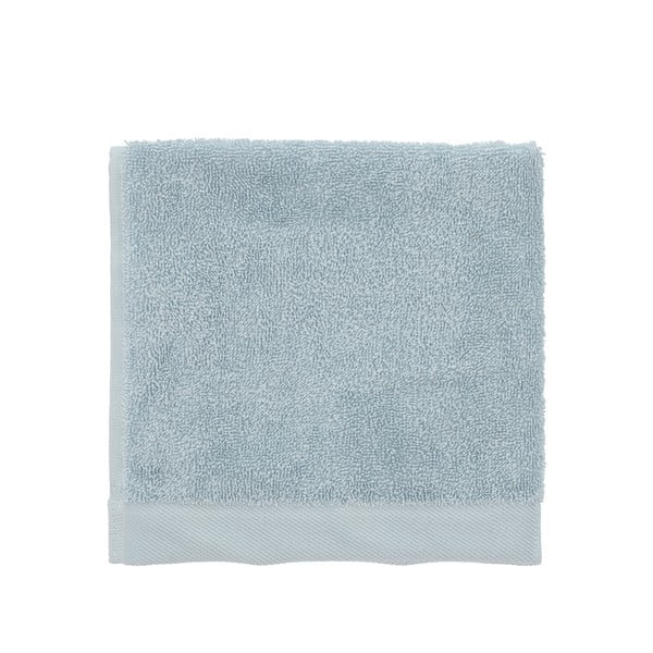 Svetlo modra frotirna brisača iz organskega bombaža 50x100 cm Comfort – Södahl