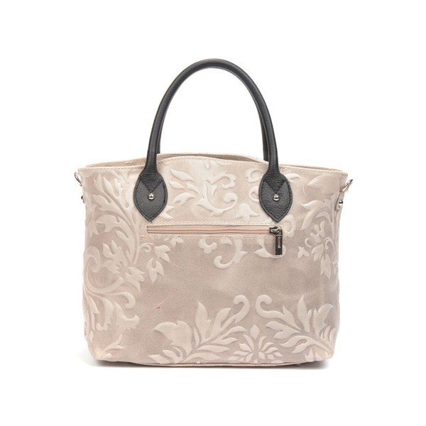 Bež usnjena torbica Renata Corsi Malto-image-3