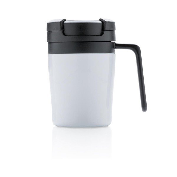 Bela termo skodelica z ročajem XD Design Coffee to Go, 160 ml-image-2