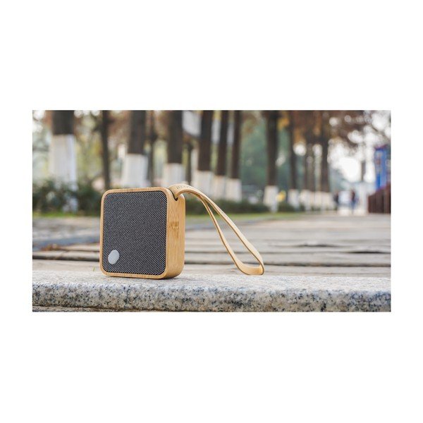 Svetlo rjav zvočnik bluetooth Gingko Square-image-4