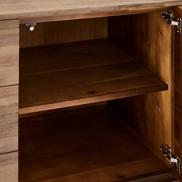 Rjava komoda iz masivnega lesa Furnhouse Mallorca, velika-image-1