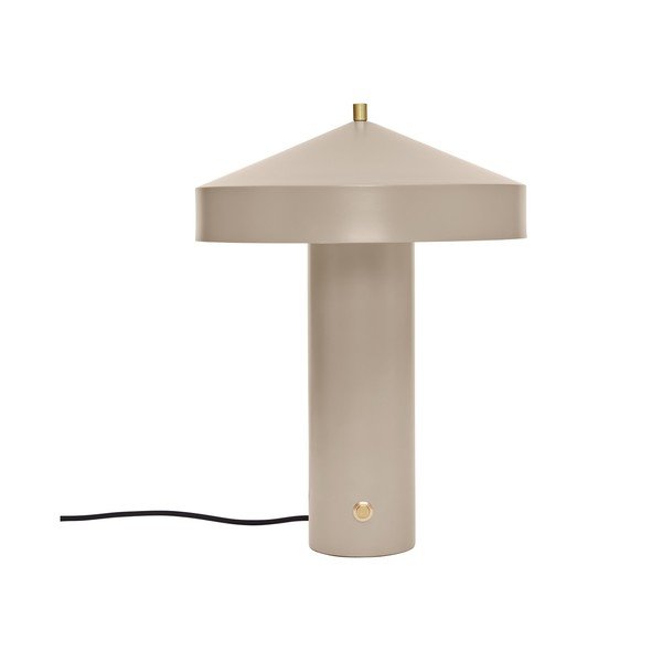 Sivorjava kovinska namizna svetilka (višina 41 cm) Hatto – OYOY Living Design