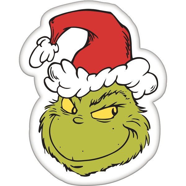 Otroška blazina iz flisa 29x36 cm Grinch – Jerry Fabrics
