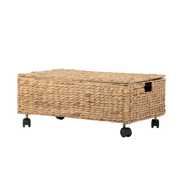 Otroška škatla za shranjevanje iz vodne hijacinte v naravni barvi 63x40x26 cm Nelas – Bloomingville Mini-image-4