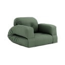 Raztegljiv fotelj Karup Design Hippo Olive Green