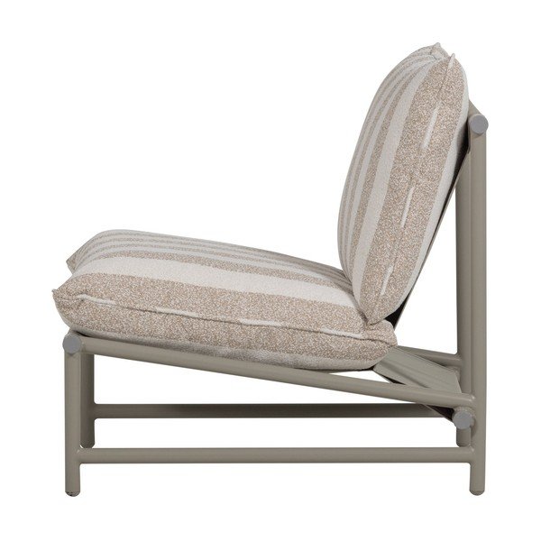 Bež kovinski/oblazinjen vrtni fotelj Elvo – WOOOD-image-3