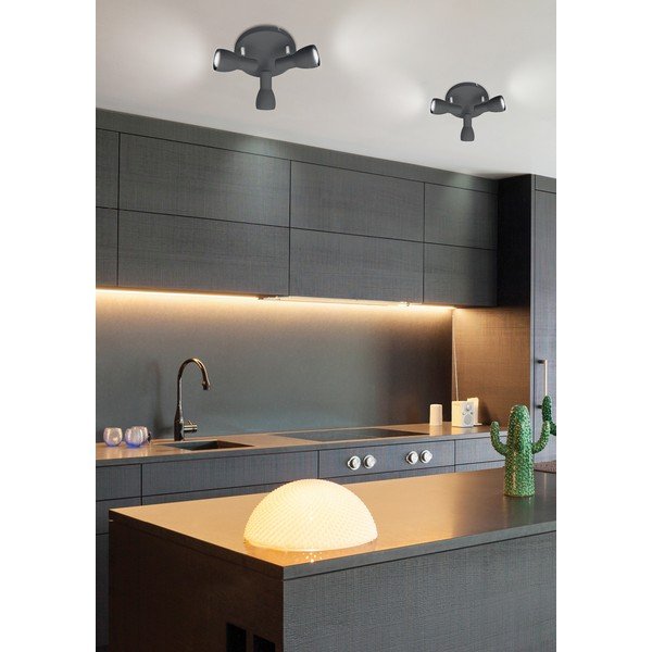 Mat črno točkovno svetilo Picardo – Candellux Lighting-image-1