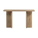 Stranska mizica iz masivnega manga v svetli naravni barvi 40x80 cm Ato – WOOOD