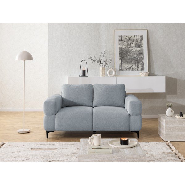 Prašno modra sedežna garnitura 154 cm Helio – Ropez-image-1