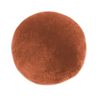 Oranžen okrasni vzglavnik iz mikrovlaken Tiseco Home Studio Marshmallow, ø 40 cm