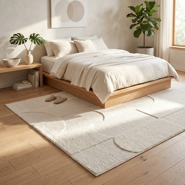 Kremno bela preproga 120x170 cm Luna – ESTE-image-4
