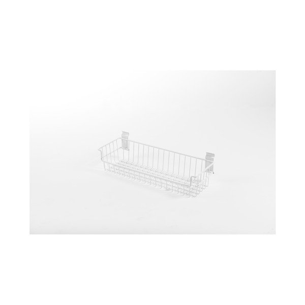 Bela viseča škatla za shranjevanje Compactor Merho, 46 x 16,7 x 13 cm-image-1