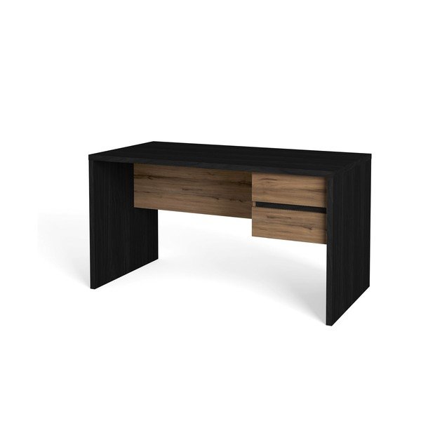 Pisalna miza v orehovem dekorju 68x136 cm Tom – Marckeric-image-2
