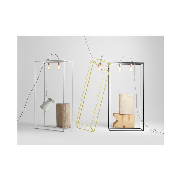 Črna talna svetilka Custom Form Metric, širina 70 cm-image-2