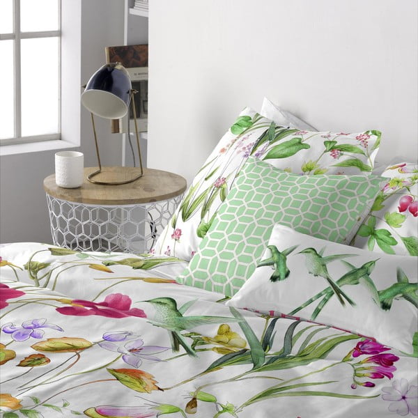 Komplet 2 bombažnih prevlek za okrasno blazino Happy Friday The Florist, 50 x 75 cm-image-1