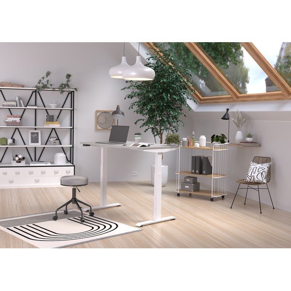 Delovna miza z električno nastavitvijo višine 80x120 cm Jet - Nemčija-image-1