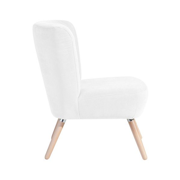 Krem fotelj Max Winzer Neele Velor-image-1
