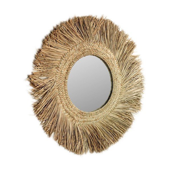 Stensko ogledalo ø 72 cm Rumer – Kave Home
