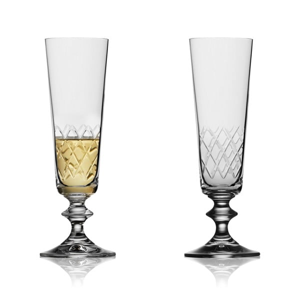 Kozarci v kompletu 2 ks za penino 200 ml Eaton – Lyngby Glas