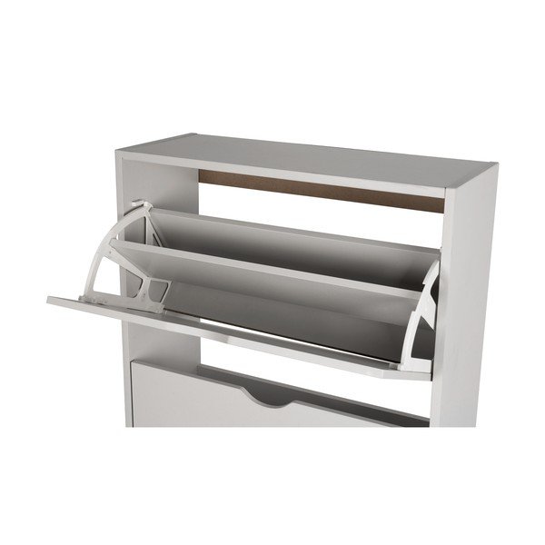 Siva preklopna omarica za čevlje 60x157x24 cm Stelo – Bonami Essentials-image-4