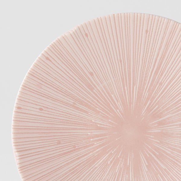 Roza keramični krožnik ø 24,4 cm ICE PINK - MIJ-image-3