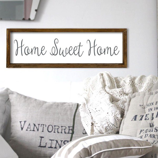Stenska slika Kate Louise Home, 70 x 19 cm-image-1